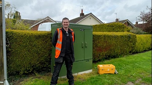 Engineer Mike Loten (Image: Pic supplied)
